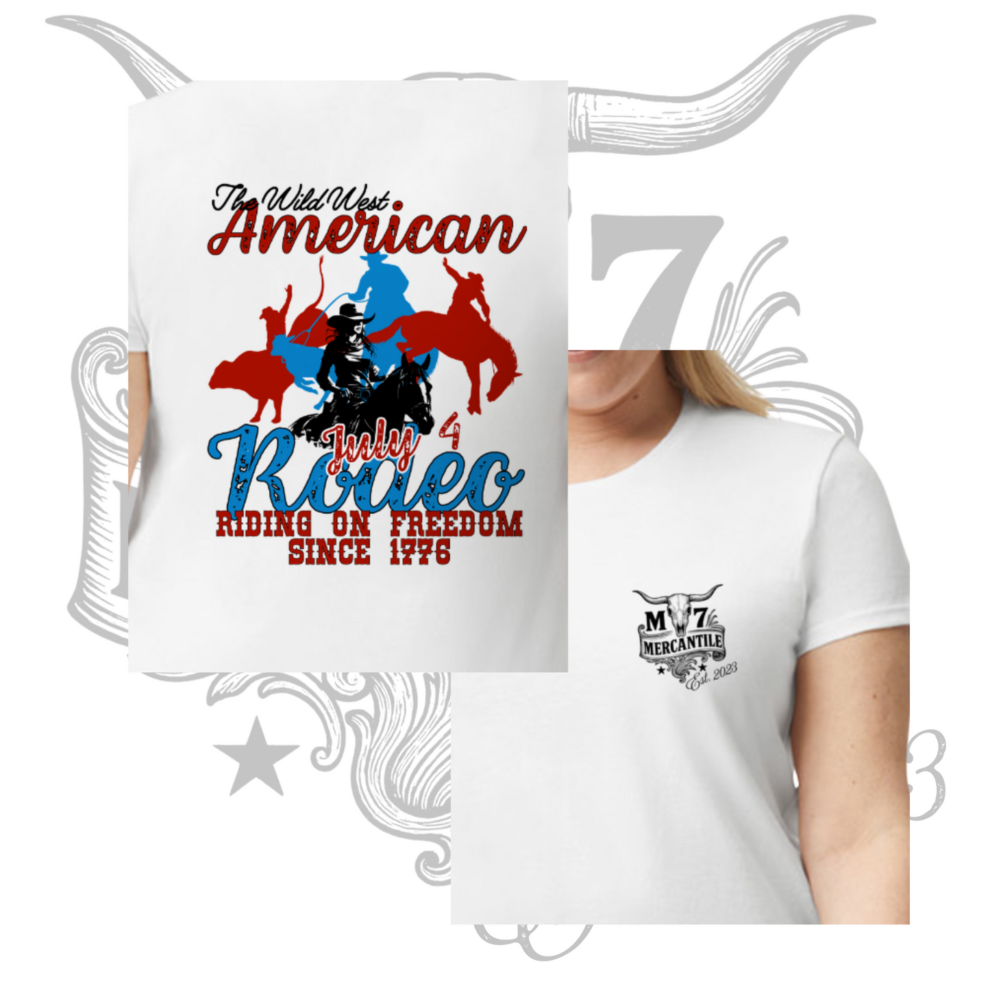 *Preorder* M7 Womens Wild West American 4th of July Rodeo