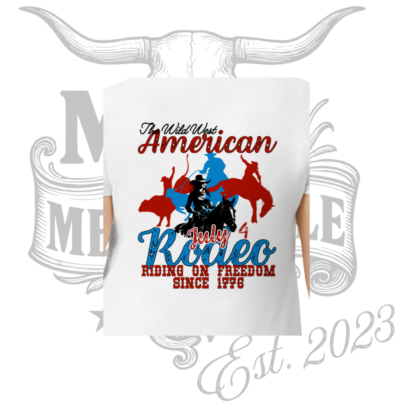 *Preorder* M7 Womens Wild West American 4th of July Rodeo