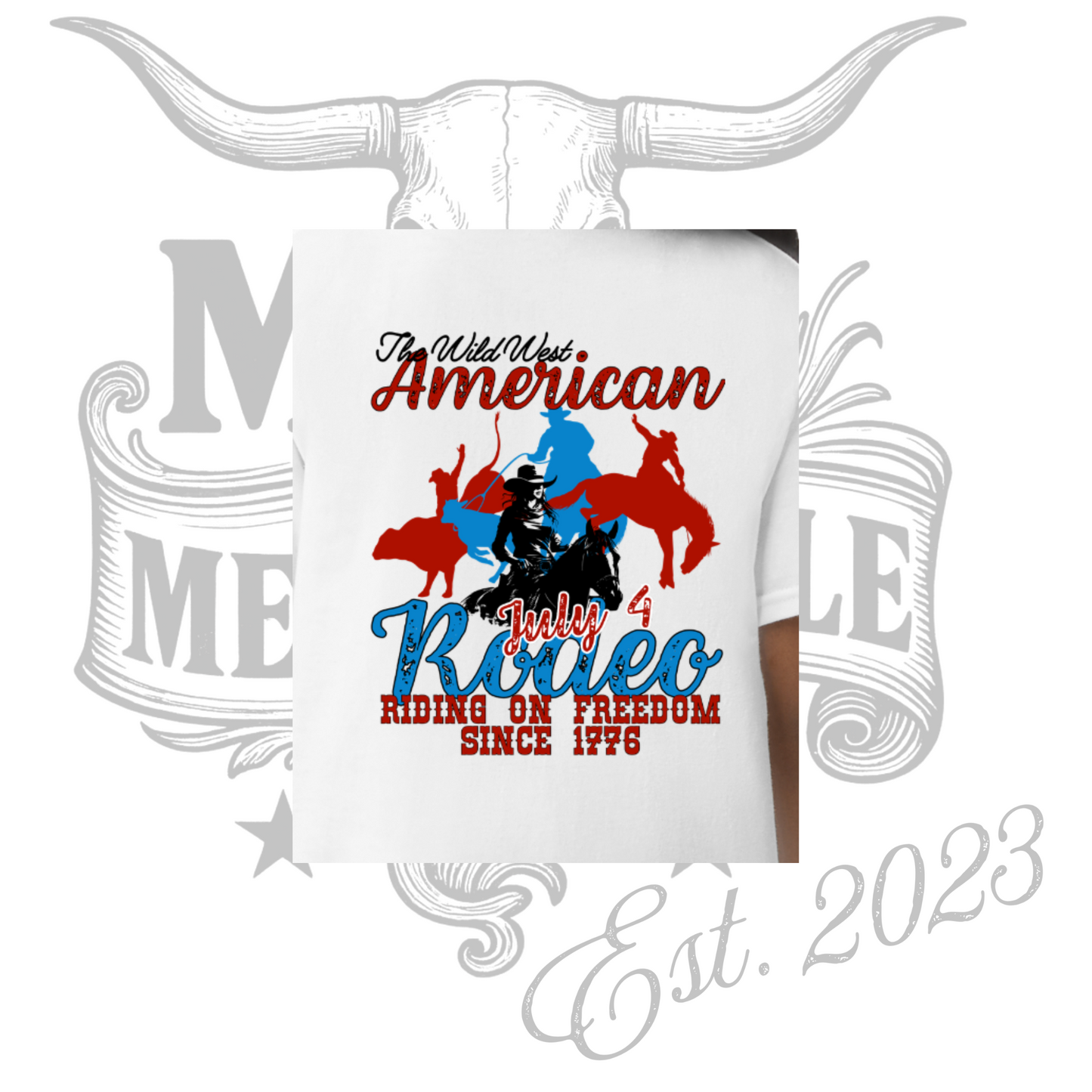 *Preorder* M7 Girls Wild West American 4th of July Rodeo